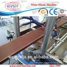 PE PVC wood plastic wall panel decking flooring fencing wpc profile production line